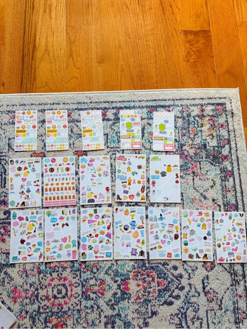 The Ultimate Planner Sticker Bundle – 35 Sheets + Pouch